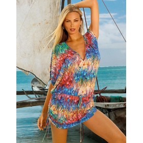Пляжная туника Aquarilla PAREO/W3 multicolor, Цвет: мульти, Размеры: L/XL