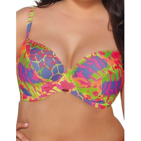Мягкий бюстгальтер для купания Ava SK188 M Fluo, Цвет: мультиколор, Размеры: 75D