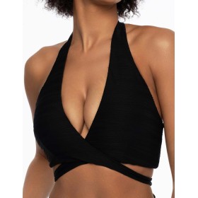 Пляжный лиф на завязках Esotiq ARUNA 41675, Цвет: черный, Размеры: S