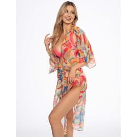 Пляжный халат Esotiq KAIA 41686, Цвет: мульти, Размеры: L/XL