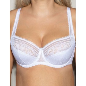 Бюстгальтер полупоролон Fluide COMPLIMENT 6030 белый, Цвет: белый, Размеры: 85D