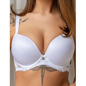 Бюстгальтер пуш-ап Kris Line CRYSTAL brassiere S-class белый, Цвет: белый, Размеры: 60C