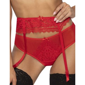 Пояс для чулок MAT ESTELLE Czerwony P-0198-3, Цвет: красный, Размеры: S