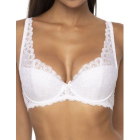 Бюстгальтер балконет MAT NATALIE M-3824-22 Bialy, Цвет: белый, Размеры: 65C