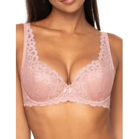 Бюстгальтер балконет MAT NATALIE M-3824-22 Roz Pudrowy, Цвет: пудровый, Размеры: 65F