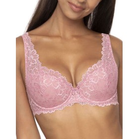 Бюстгальтер балконет тюльпан MAT CARMELA Roze 053-22, Цвет: розовый, Размеры: 65E
