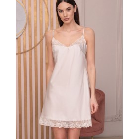 Шелковая сорочка Mia-Amore CLARISS 4160, Цвет: айвори, Размеры: M