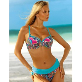 Раздельный купальник Verano FERNANDA multicolor-azure, Цвет: голубой, Размеры: 3XL