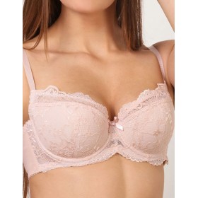 Бюстгальтер на поролоне Orhideja 580-147 серебристый пион, Цвет: серебристый пион, Размеры: 80D