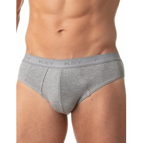 Набор трусов слипов Key MPP 019 (2 шт) серый, Цвет: серый, Размеры: M