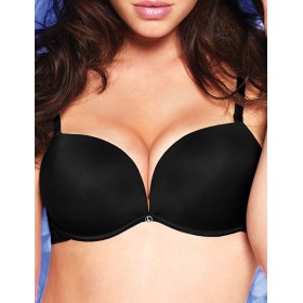 Бюстгальтер супер пуш-ап воздушно-гелевый Lormar DOUBLE nero, Цвет: nero (черный), Размеры: 75B