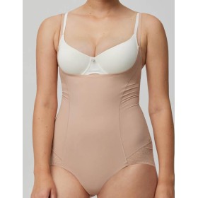 Торсет-боди с сеткой Ysabel Mora 19627 SHAPING телесный, Цвет: телесный, Размеры: 2XL