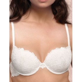 Кружевной бюстгальтер пуш-ап Lormar Easyup YOURBODY bianco, Цвет: bianco (белый), Размеры: 65B