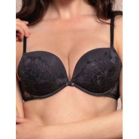 Бюстгальтер супер пуш-а Lormar Super YOURBODY nero, Цвет: nero (черный), Размеры: 65B