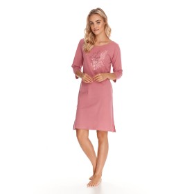 Ночная сорочка с рукавом Taro GIORGIA 2767-01, Цвет: розовый, Размеры: S