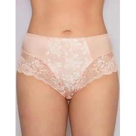 Высокие трусы слипы Albina L ANGELICA 480 лосось, Цвет: лосось, Размеры: S