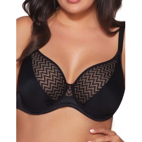 Бюстгальтер мягкий Ava INNESA 2103 M Bralette черный, Цвет: черный, Размеры: 100D