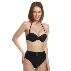 Черный купальник для бассейна Jolidon FR61U, Цвет: черный, Размеры: 80B