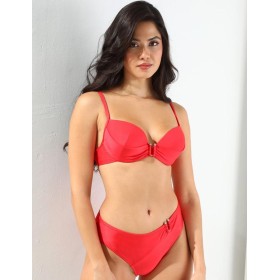 Купальник с формованной чашкой Jolidon FR148U красный, Цвет: красный, Размеры: 80B