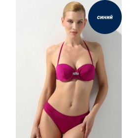 Купальник бандо Jolidon FR182U синий, Цвет: синий, Размеры: 75B