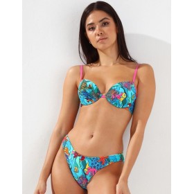 Купальник с чашкой пуш-ап Jolidon FR184I мультиколор, Цвет: мультиколор, Размеры: 80B