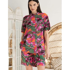 Яркий комплект с шортами Mia-Amore HAVANA 5262, Цвет: мультицвет, Размеры: S