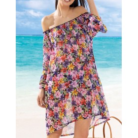 Платье с открытыми плечами Sielei VOILE VO70 nero, Цвет: nero (черный), Размеры: L