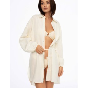 Рубашка пляжная Esotiq SOLEY 41880 молочный, Цвет: молочный, Размеры: S