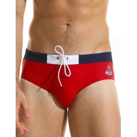 Мужские пляжные плавки Jolidon B517U красный, Цвет: красный, Размеры: M