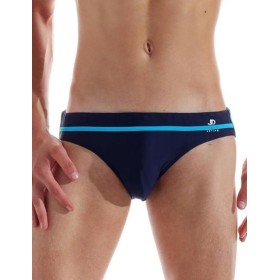 Мужские плавки слипы Jolidon B584U темно-синий, Цвет: темно-синий, Размеры: L