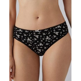 Набор трусов слипов 2 шт Ysabel Mora 19439 MIDI черный+белый, Цвет: черный+белый, Размеры: S