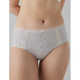 Трусы слипы высокие 2 шт Ysabel Mora 19445 HIGH WAIST светло-серый+светло-розовый, Цвет: светло-серый+светло-, Размеры: M