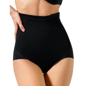 Высокие трусы с утяжкой Cotonella CD523 INTIMO NATURALE nero, Цвет: nero (черный), Размеры: 4XL