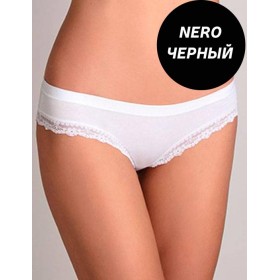 Набор хлопковых трусов бразилиана Cotonella GD289 L_ALTRA nero (2 шт), Цвет: nero (черный), Размеры: XL