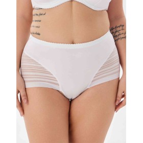 Трусы слипы высокие Elli 900 белый, Цвет: белый, Размеры: M