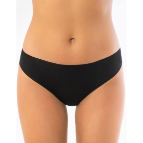 Трусы хлопковые с лазерными срезами Sielei IOSONOIO 5105 nero, Цвет: nero (черный), Размеры: S