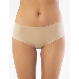 Хлопковые трусы-панти с лазерными срезами Sielei IOSONOIO 5109 skin, Цвет: skin (телесный), Размеры: S