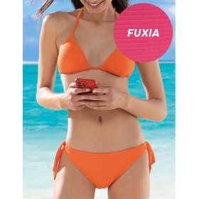 Розовый купальник шторка с бразилианами Sielei SUMMER ME82 fuxia, Цвет: fuxia (фуксия), Размеры: 80B