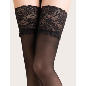 Чулки Gabriella 201 CALZE EXCLUSIVE 15 den чёрный, Цвет: чёрный, Размеры: 1/2