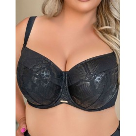 Пляжный бюстгальтер Kris Line PORTOFINO Soft Side Support черный, Цвет: черный, Размеры: 100D