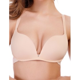 Бескаркасный бюстгальтер супер пуш-ап Leilieve EVOLUTION 4600 noisette, Цвет: noisette (бежевый), Размеры: 80C