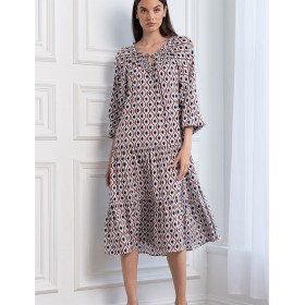 Платье-туника Mia-Amore BERTA 5308, Цвет: мультиколор, Размеры: 2XL