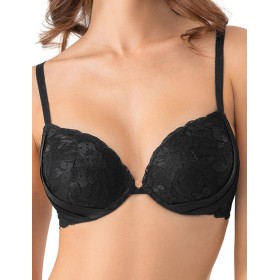 Бюстгальтер пуш-ап с гелем Mioocchi AVRORA 8168 nero, Цвет: nero (черный), Размеры: 70C