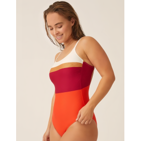 Совместный купальник Naturana 73429 красный/мультицвет, Цвет: красный/мультицвет, Размеры: 85B