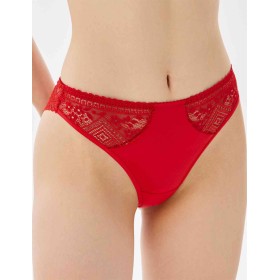 Трусики бразилиана VOVA LALIQUE V12555 красный, Цвет: красный, Размеры: XS