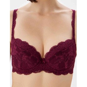 Бюстгальтер пуш-ап VOVA SNEJANNA V54032 малиновое сияние, Цвет: малиновое сияние, Размеры: 70C