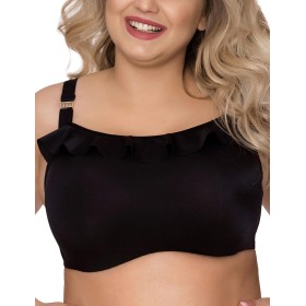 Черный пляжный бюст-топ Akcent AN219/2 M, Цвет: черный, Размеры: 90D