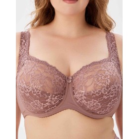 Бюстгальтер мягкий с подкроем Elli 1013 кофейно-розовый, Цвет: кофейно-розовый, Размеры: 75E