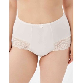 Трусы женские высокие Elli 711 LACE молоко, Цвет: молоко, Размеры: 4XL