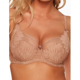 Бюстгальтер полупоролон Gaia 1134 KETO PU мокка, Цвет: мокка, Размеры: 75D